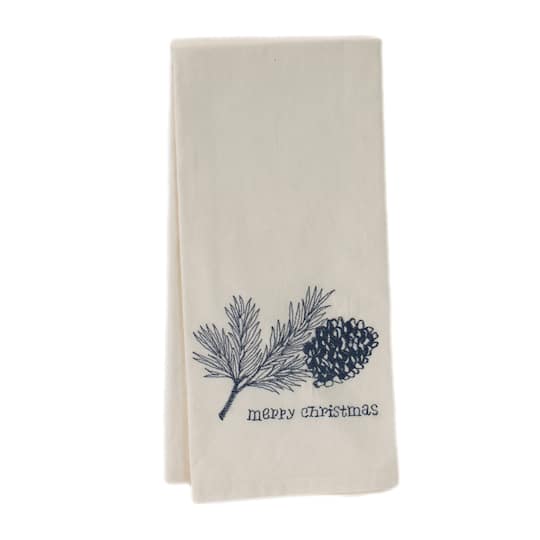 Melrose Pine & Plaid Christmas Tea Towels Set